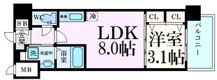 S-RESIDENCE国泰寺町一丁目の物件間取画像